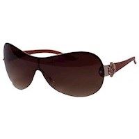 Solbrille i cool design m. orange st�nger
